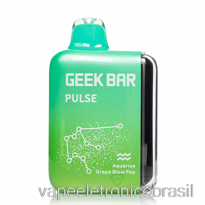 Vape Vaporesso Geek Bar Pulse 15000 Descartável Grape Blow Pop